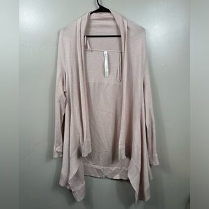 Lululemon Cashlu Knit Wrap Pink Bliss Size Medium / Large